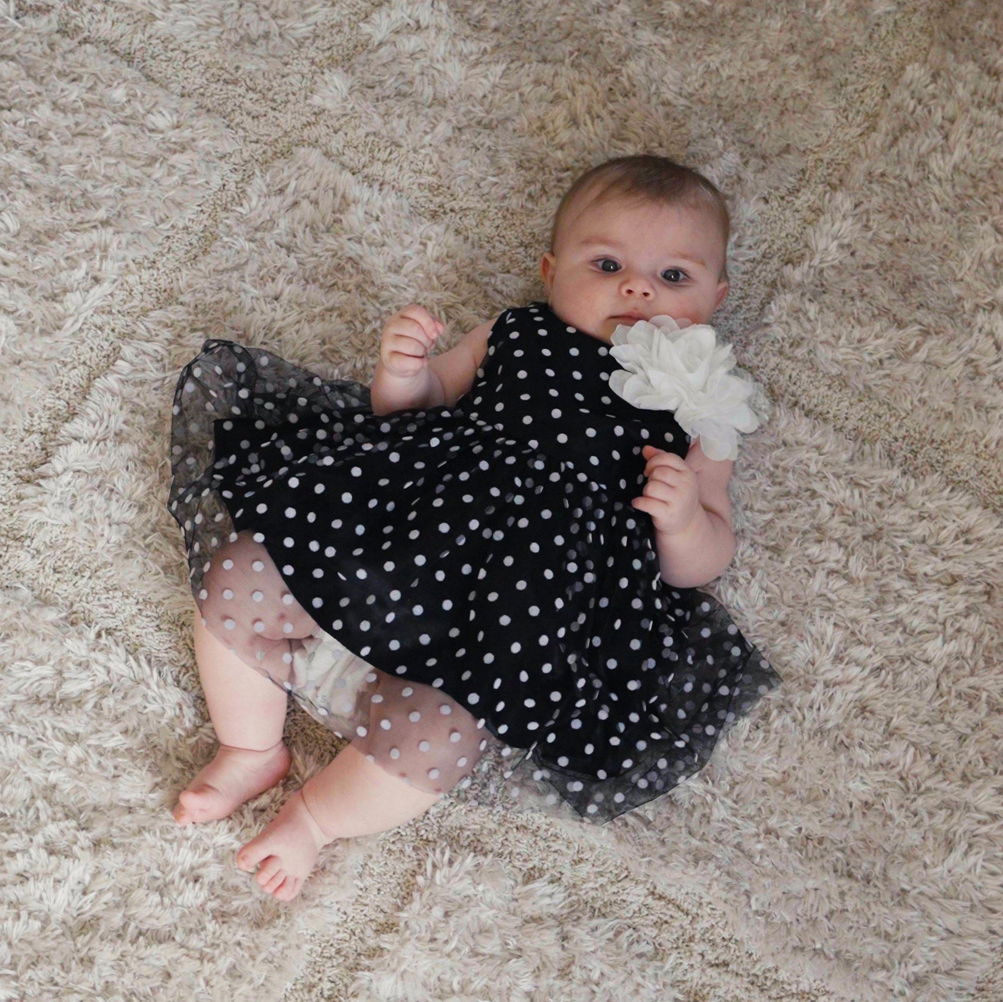 Tiny Flower Dress/ Tulle