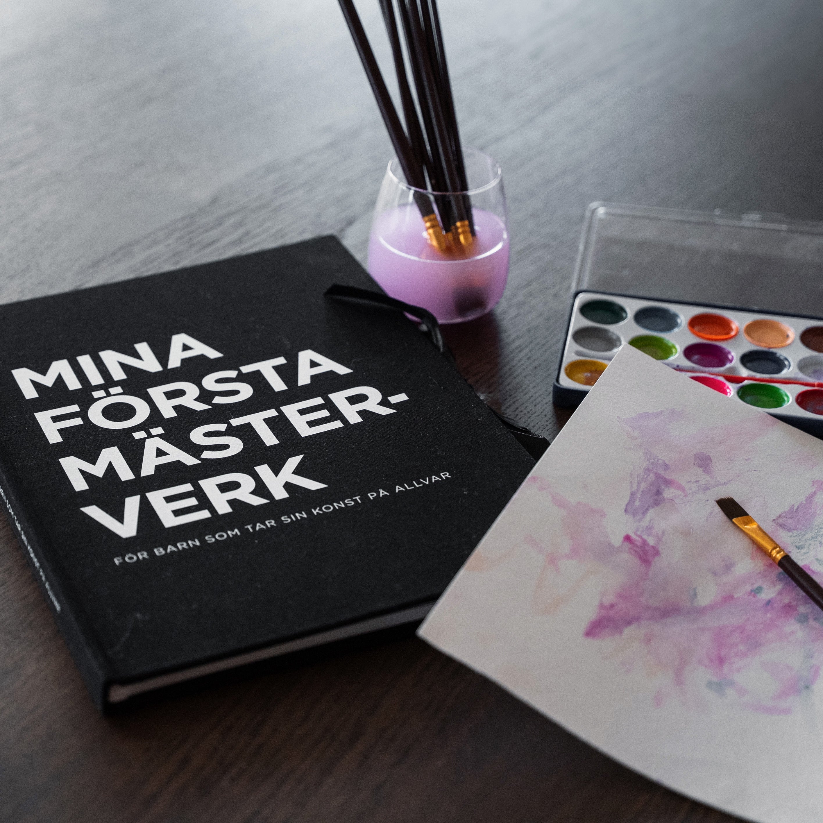 MINA FÖRSTA MÄSTERVERK - FÖR BARN SOM TAR SIN KONST PÅ ALLVAR