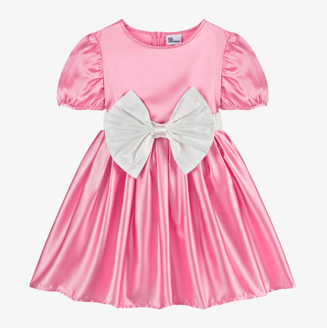 Huge Ribbon Dress Polyester - The Tiny Universe Dress