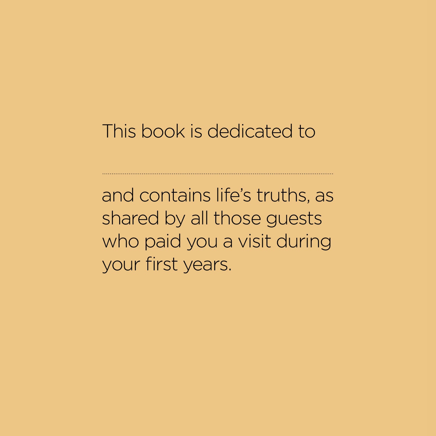 The Baby Guest Book - For barn som tåler å høre sannheten - Norwegian