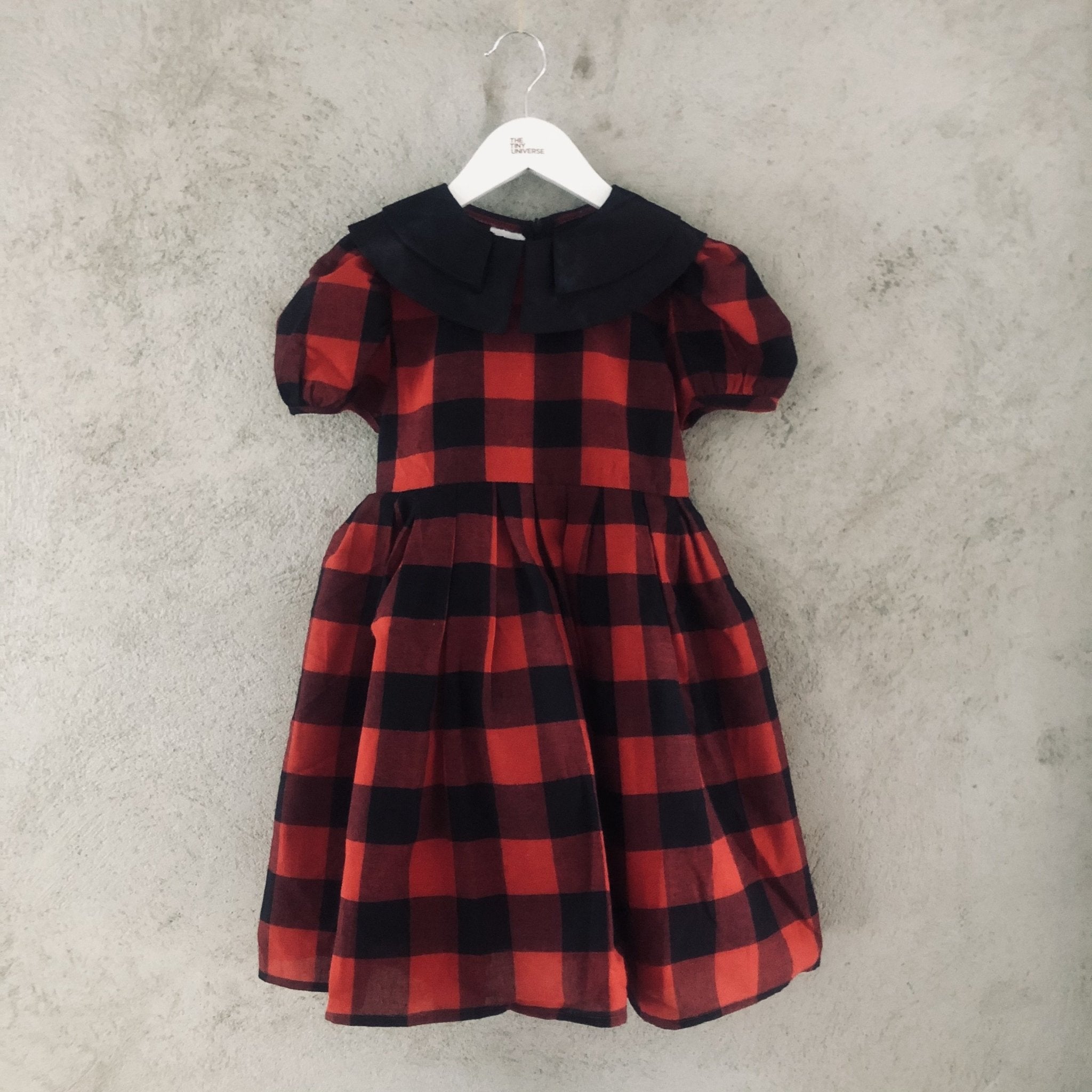 DOUBLE COLLAR DRESS - The Tiny Universe Dress