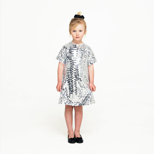 STRAIGHT SEQUINED DRESS - The Tiny Universe Dresses