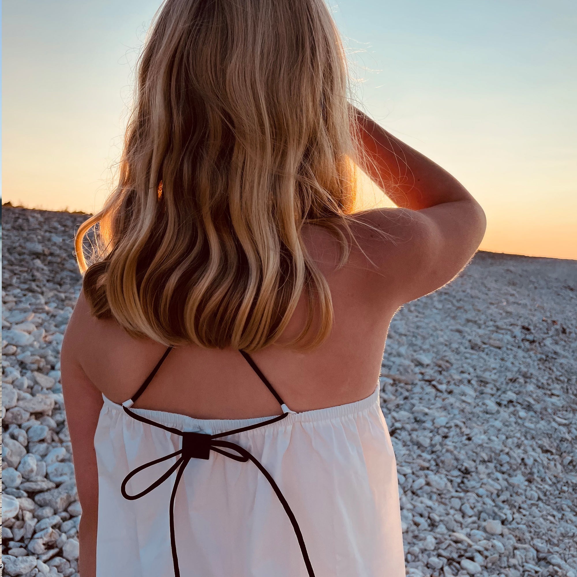 STRING SHOULDER DRESS - The Tiny Universe