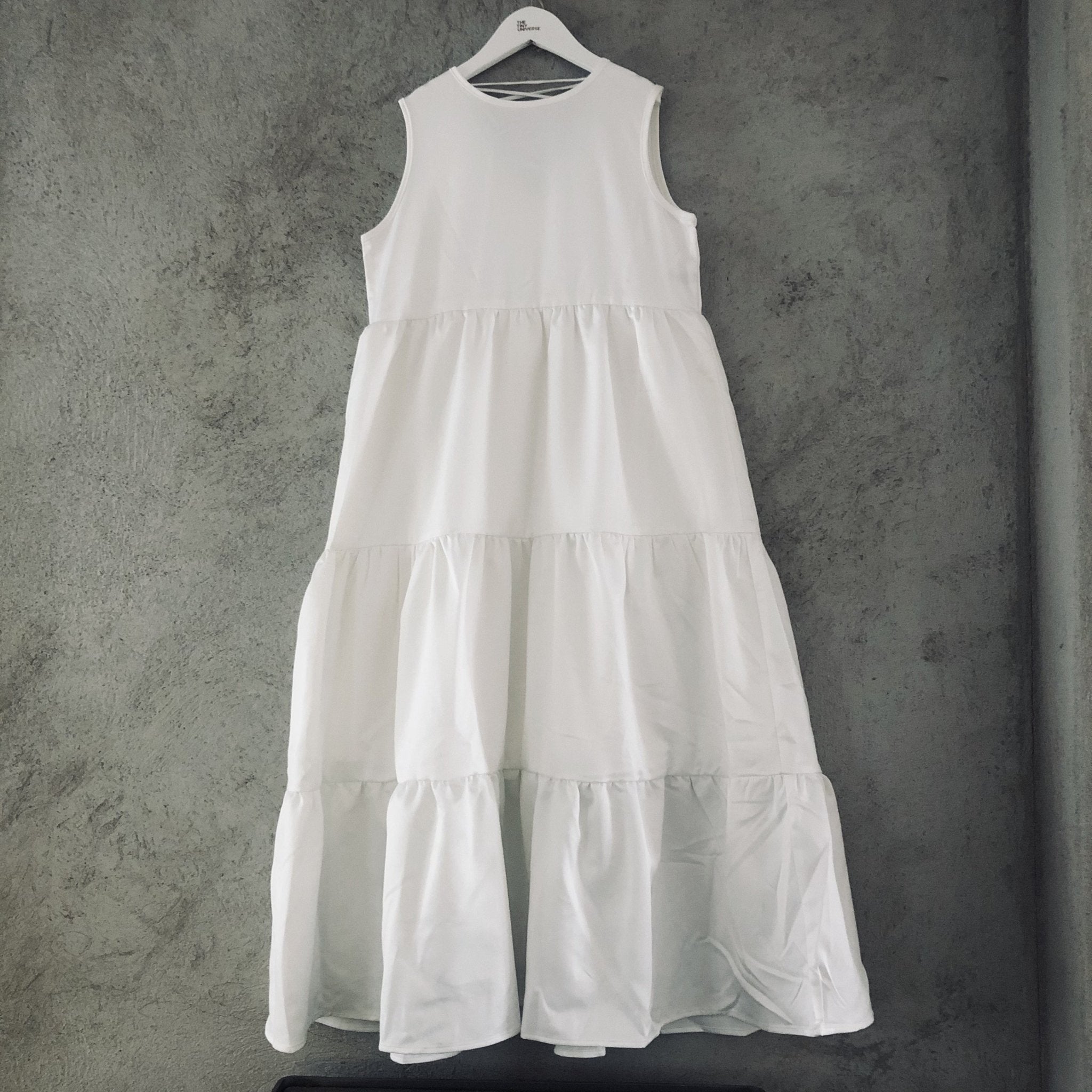 The Long Puffy Fields Dress - The Tiny Universe