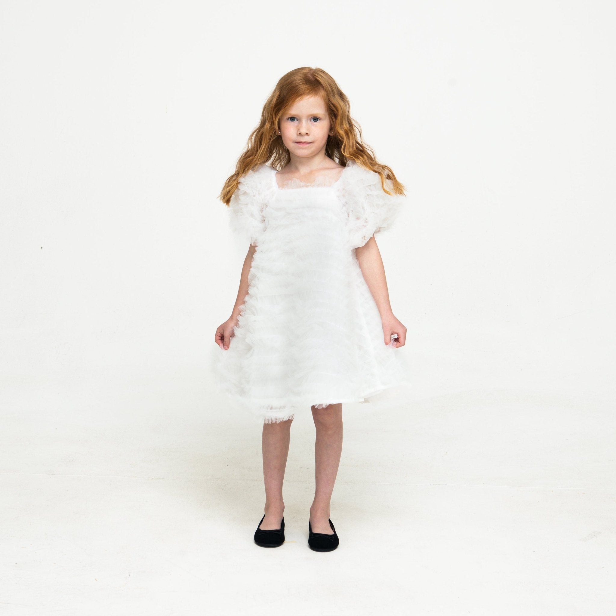 THE RUFFLED DRESS - The Tiny Universe Dress