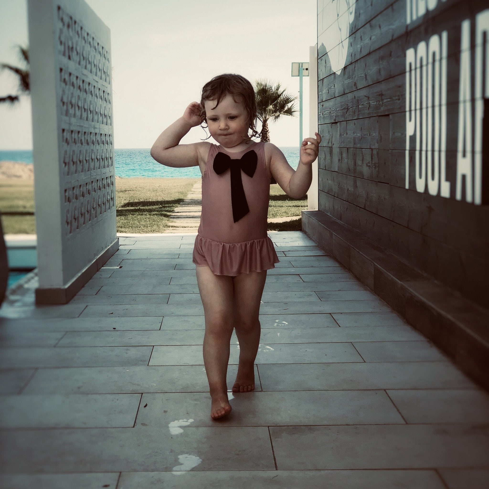 The Tiny Swimsuit - Soft Pink - The Tiny Universe Swimsuit