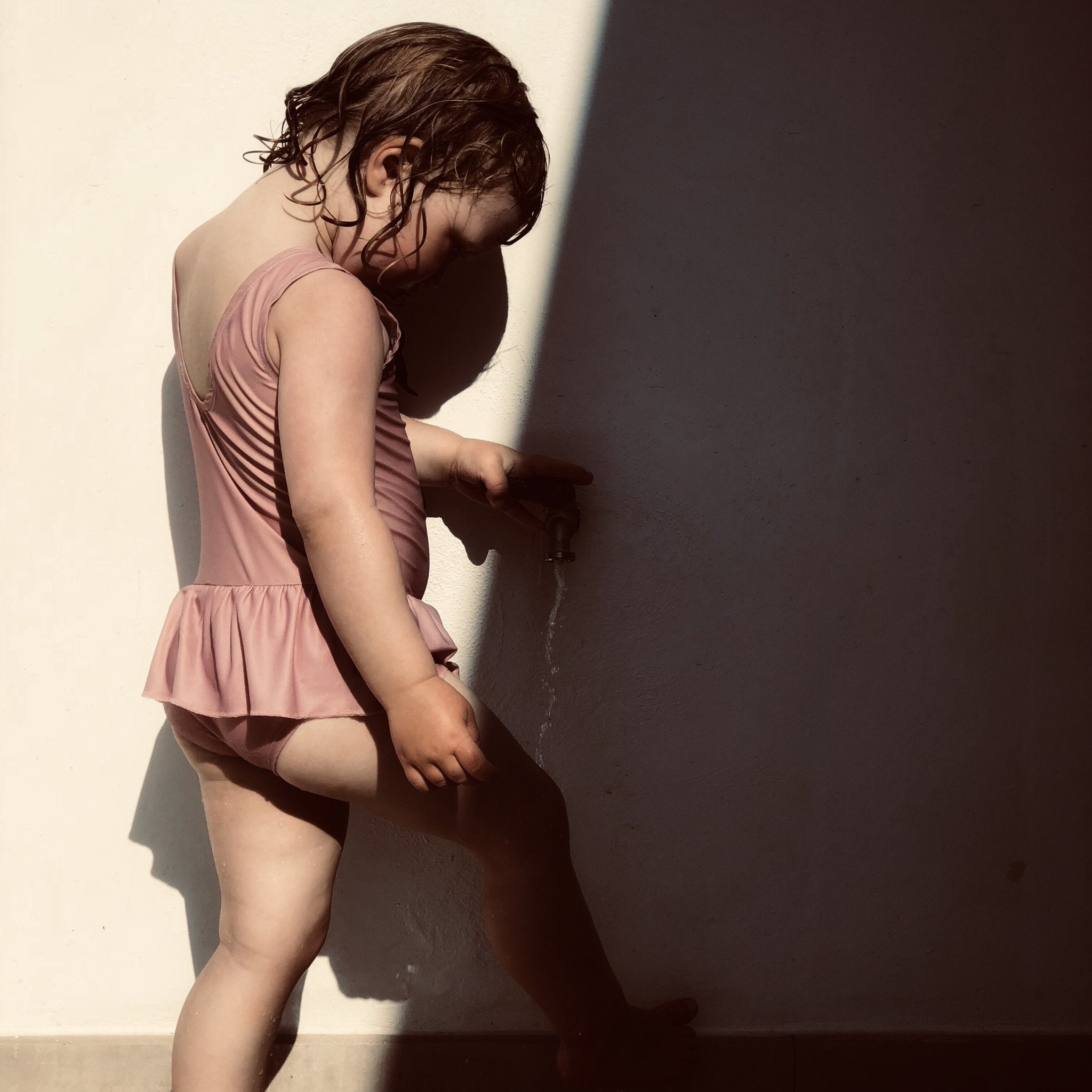 The Tiny Swimsuit - Soft Pink - The Tiny Universe Swimsuit
