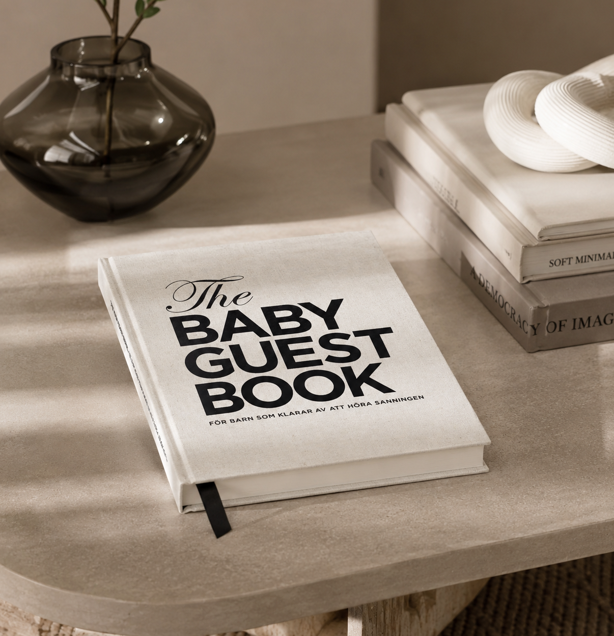 The Baby Guest Book - För barn som klarar av att höra sanningen - Svensk
