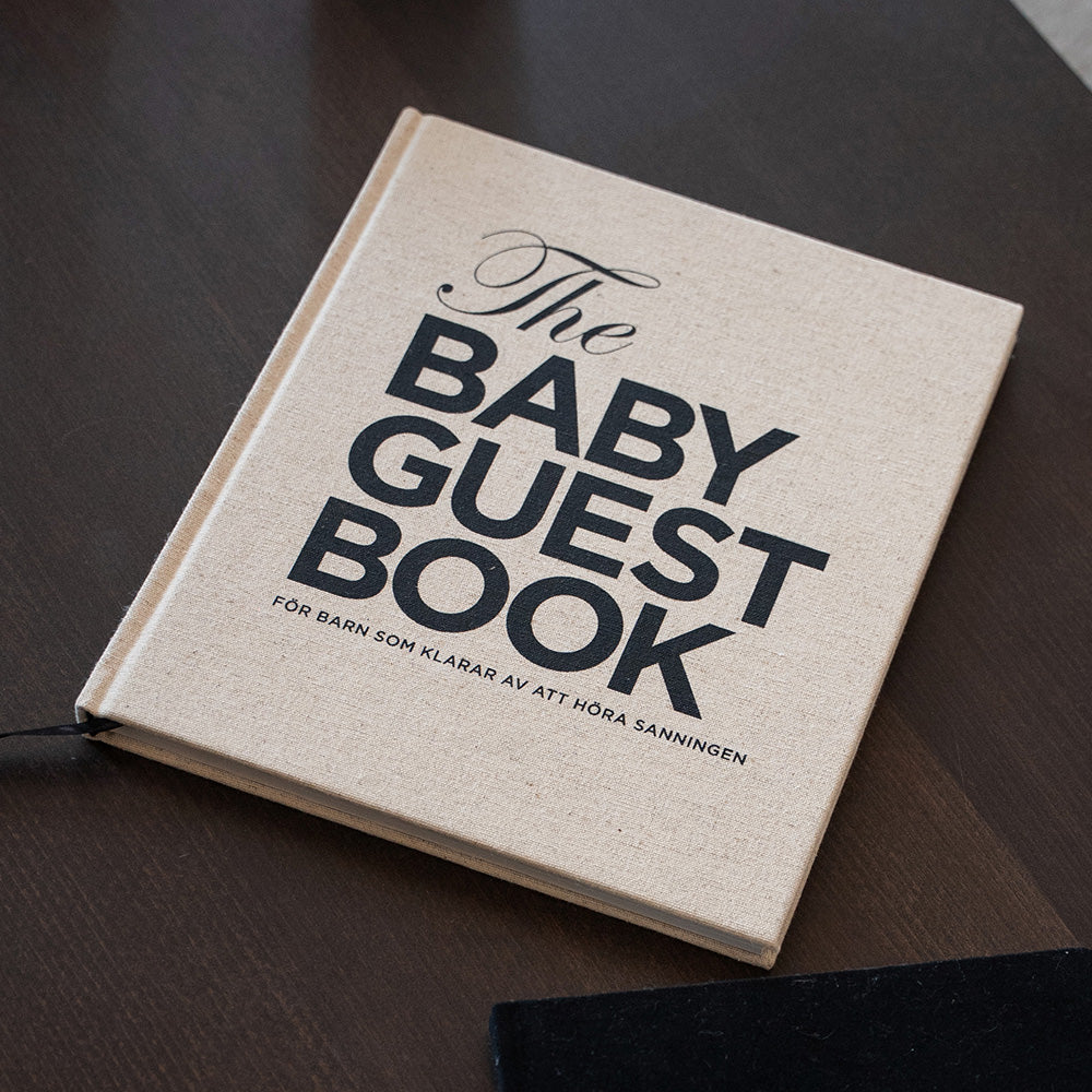 The Baby Guest Book - För barn som klarar av att höra sanningen