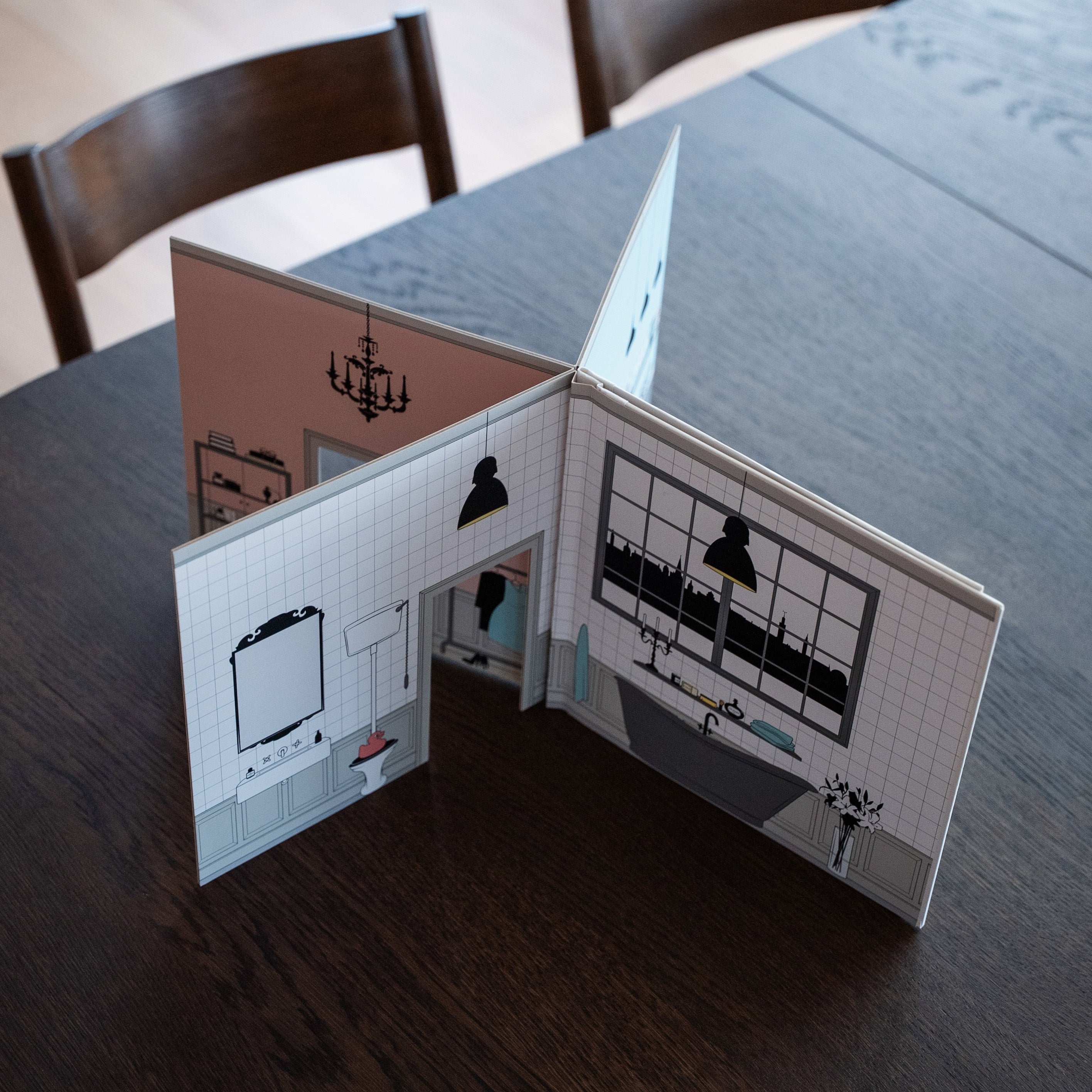 THE TINY DOLLHOUSE - A PERFECT HOME FOR PICKY DOLLS