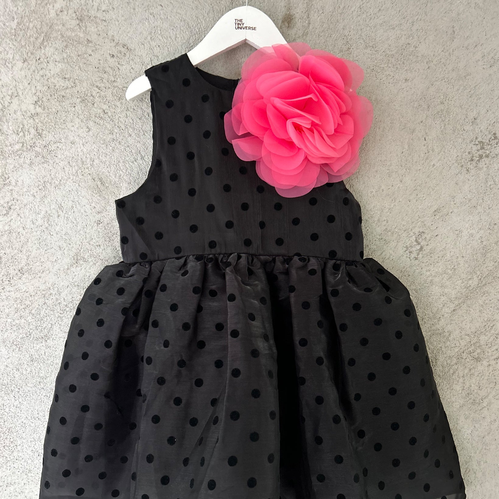 Dot Flower Dress - The Tiny Universe Dresses