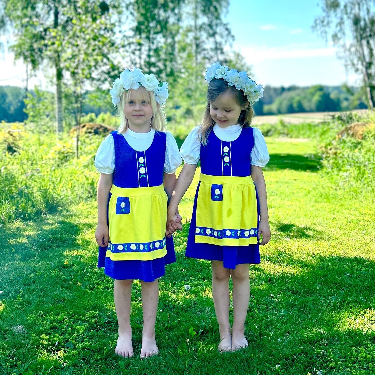 Swedish National Costume for Babies The Tiny Swede Girl