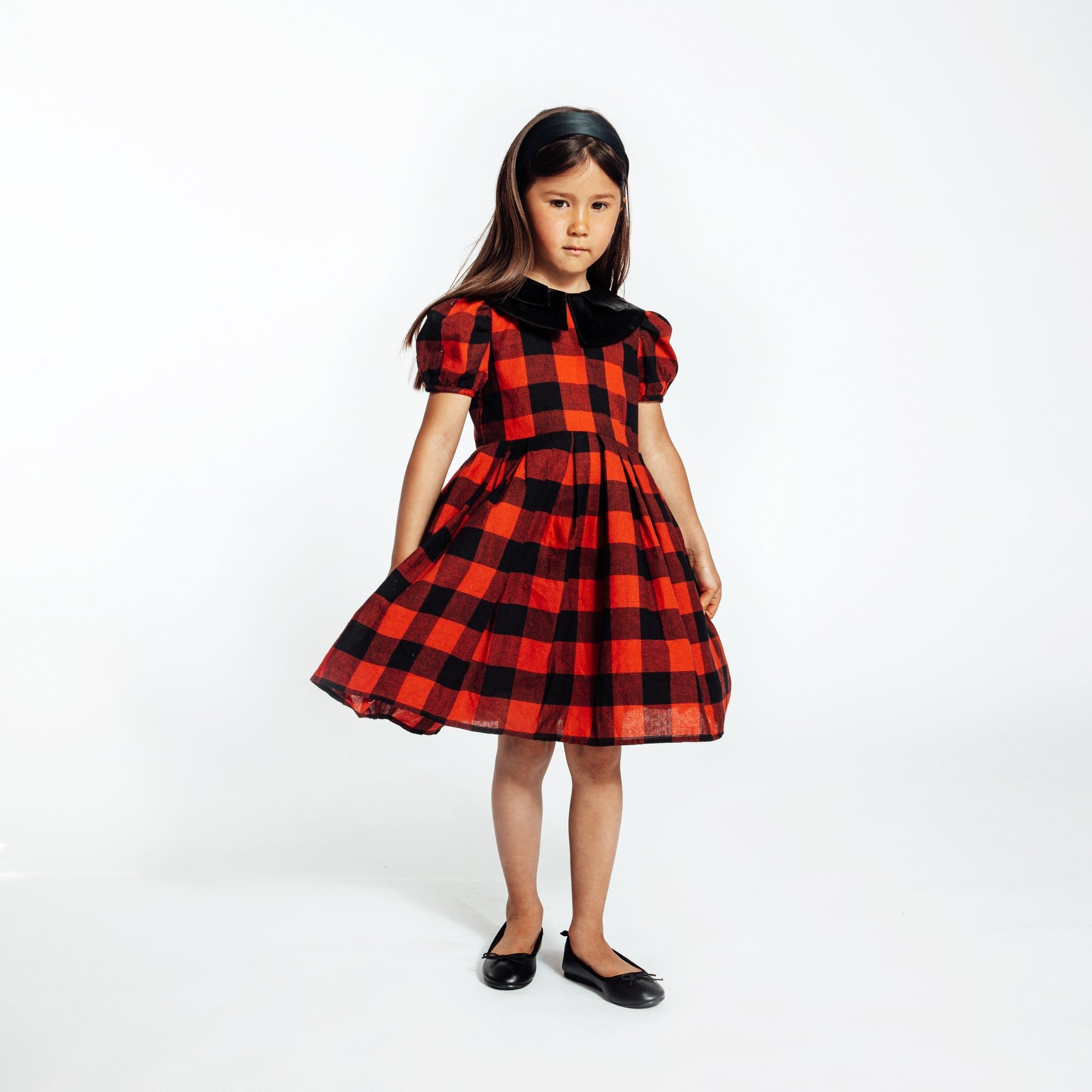 DOUBLE COLLAR DRESS - The Tiny Universe Dress