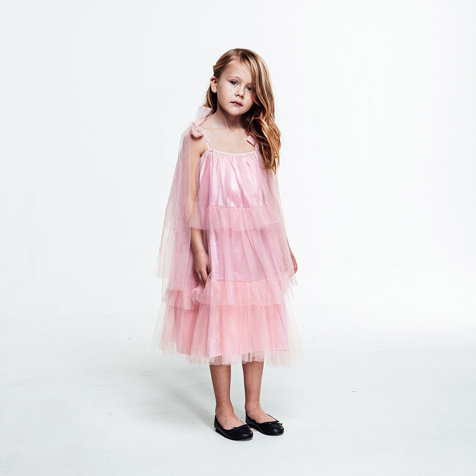 Draped Tulle Dress - The Tiny Universe Dress