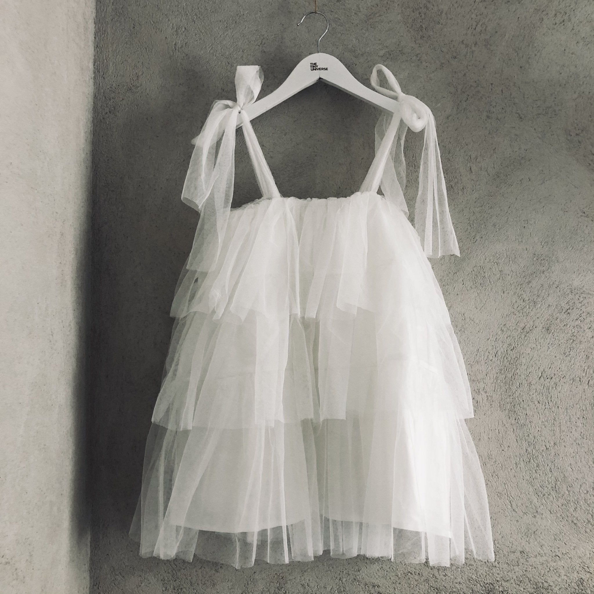 Draped Tulle Dress - The Tiny Universe Dress