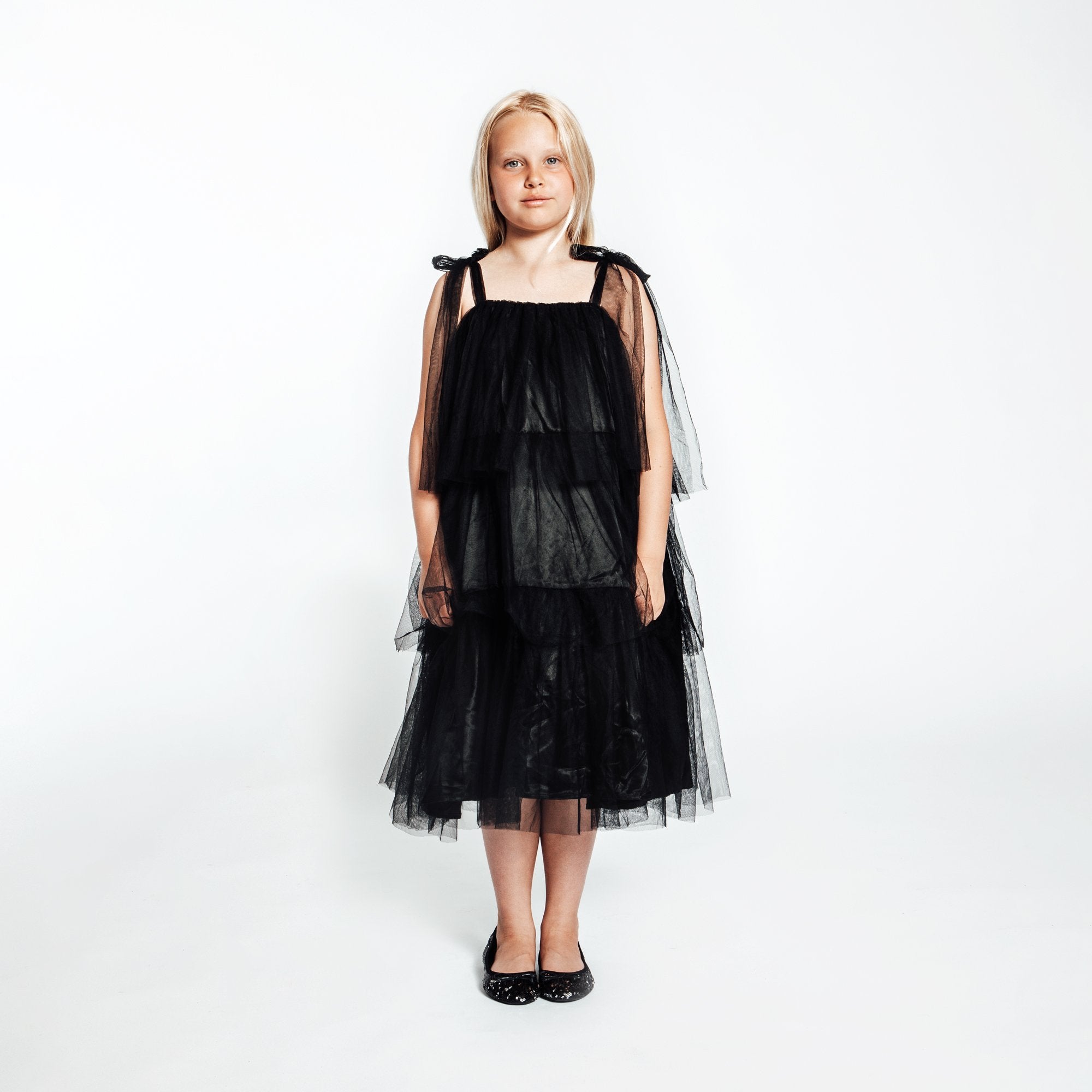 Draped Tulle Dress - The Tiny Universe Dress