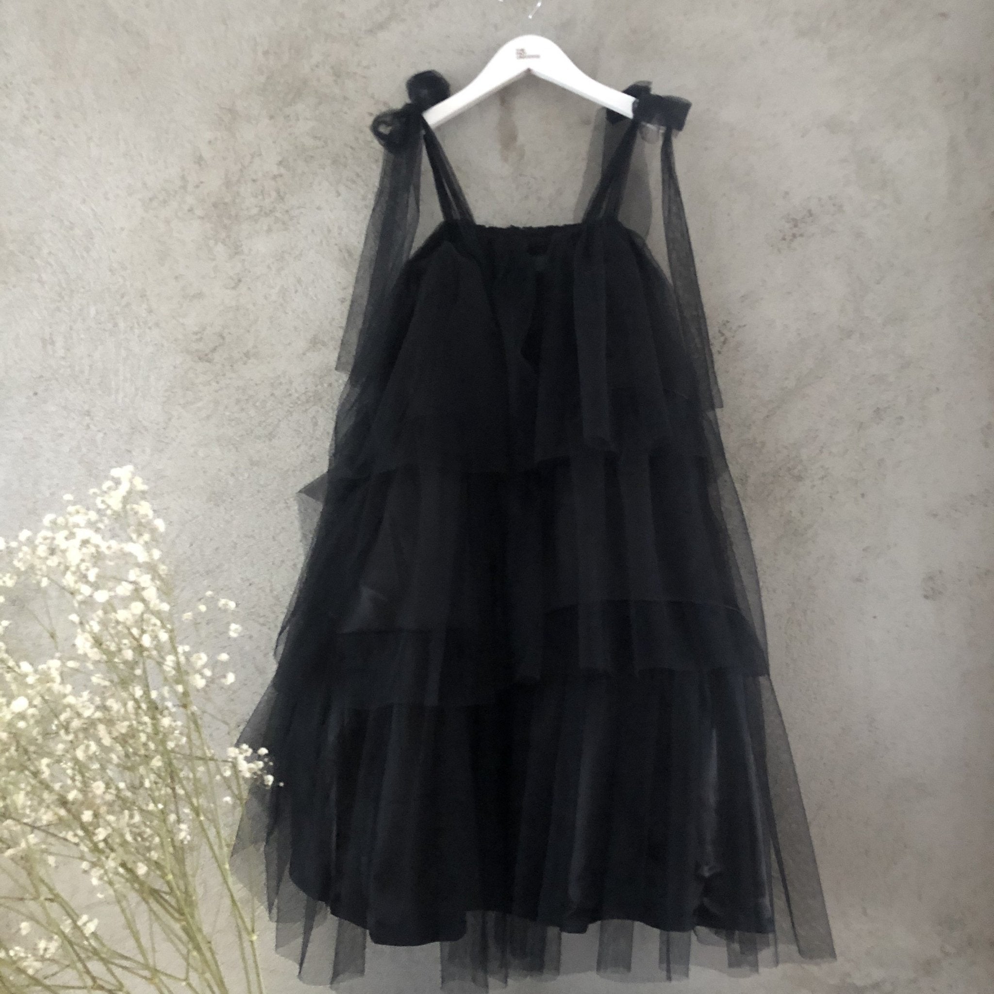 Draped Tulle Dress - The Tiny Universe Dress