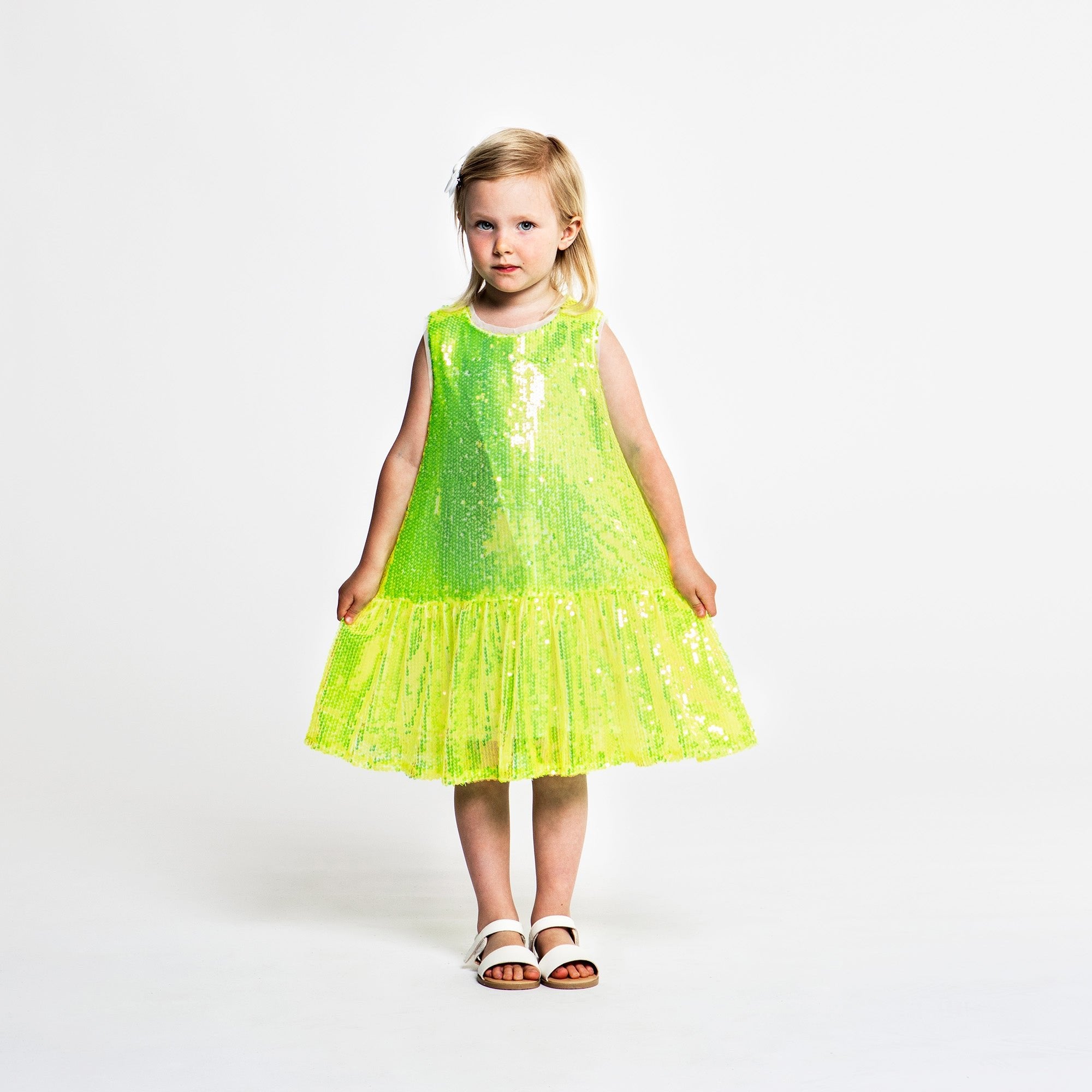 No Sleeves Sequined Dress - The Tiny Universe Dresses