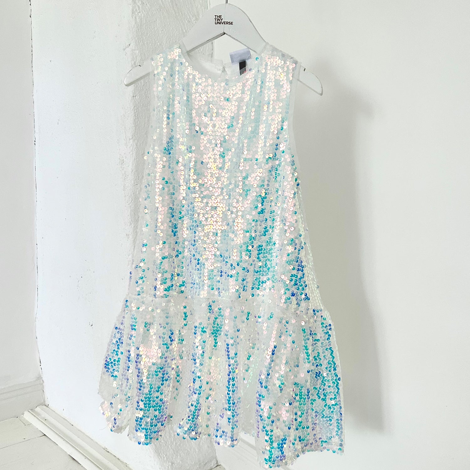 No Sleeves Sequined Dress - The Tiny Universe Dresses