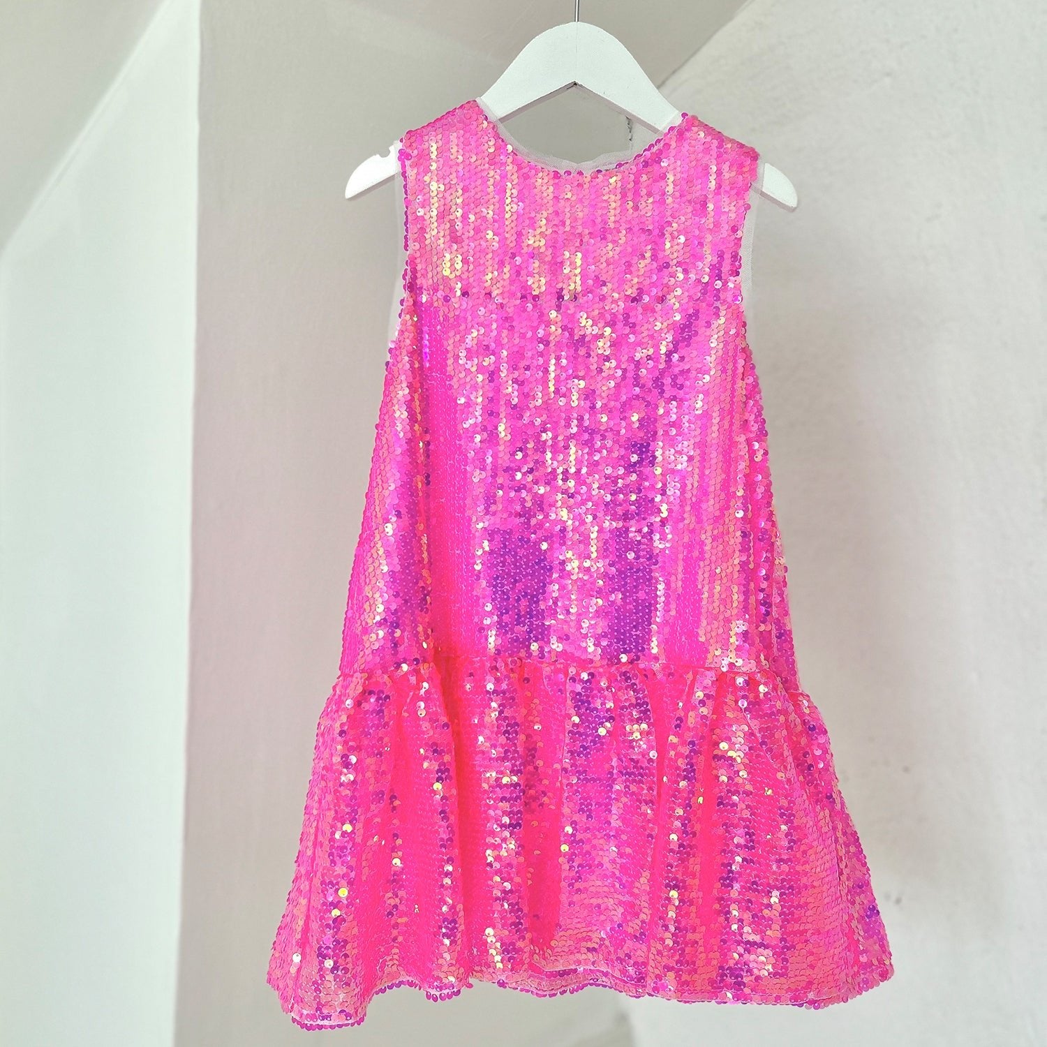 No Sleeves Sequined Dress - The Tiny Universe Dresses