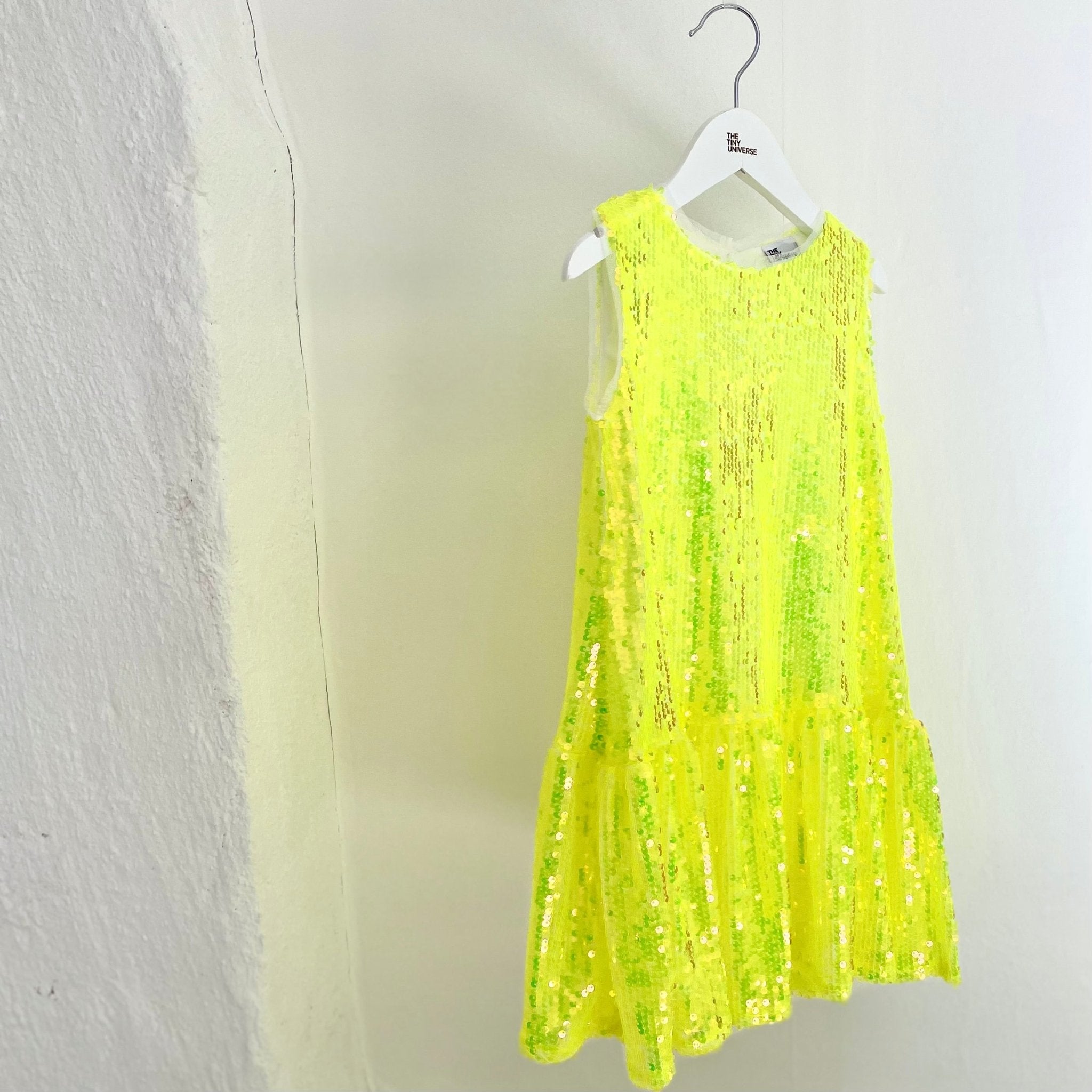 No Sleeves Sequined Dress - The Tiny Universe Dresses