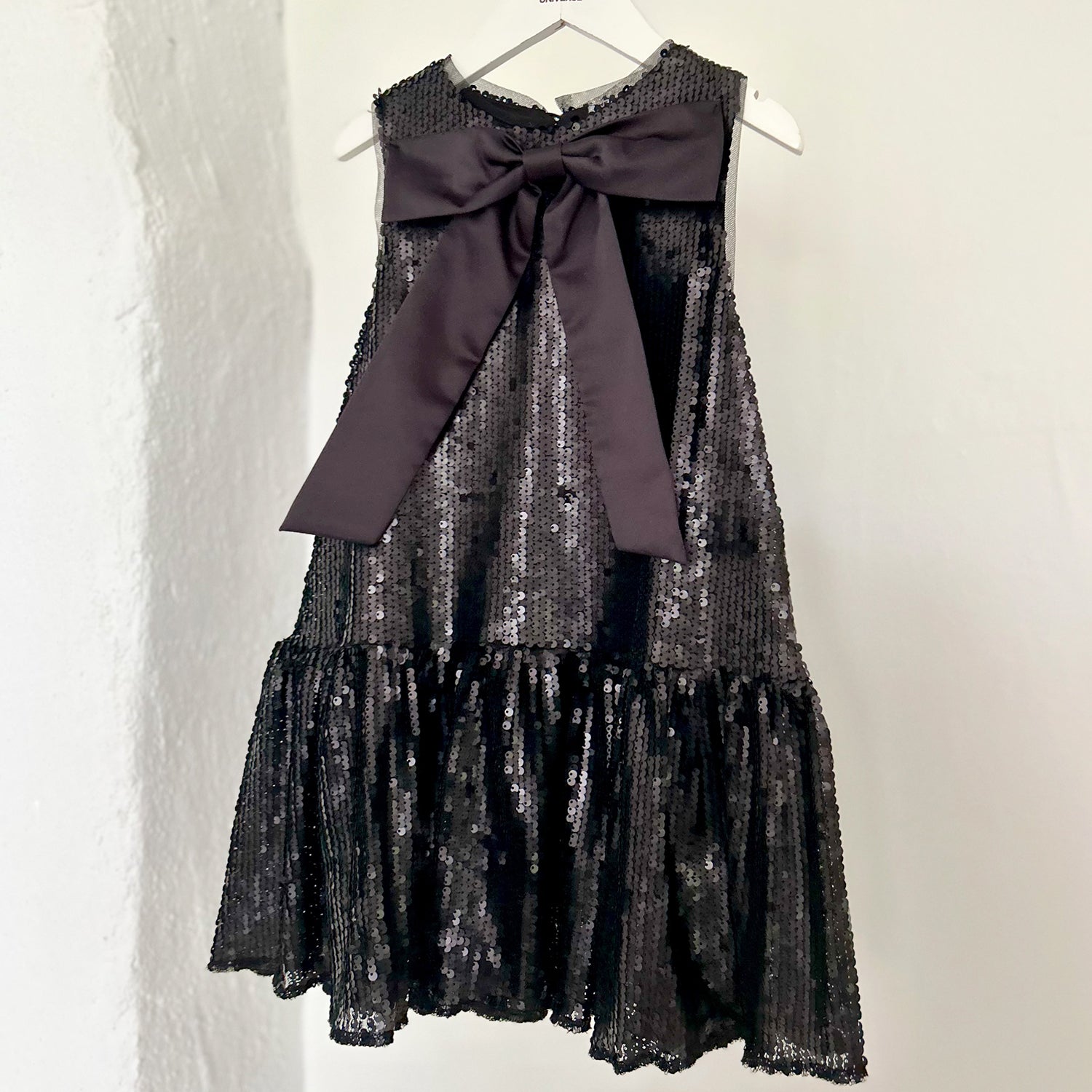 Sequined Ribbon Dress - The Tiny Universe Dresses