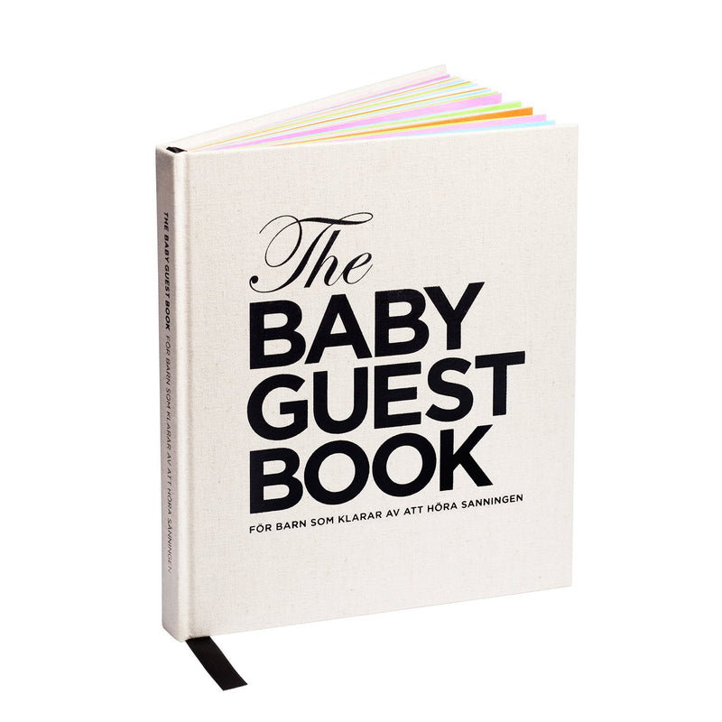 The Baby Guest Book - För barn som klarar av att höra sanningen - Svensk - The Tiny Universe Books