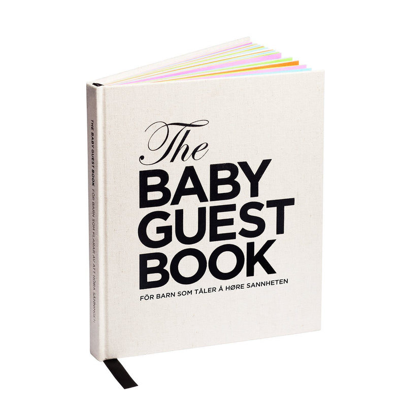 The Baby Guest Book - For barn som tåler å høre sannheten - Norwegian - The Tiny Universe Books