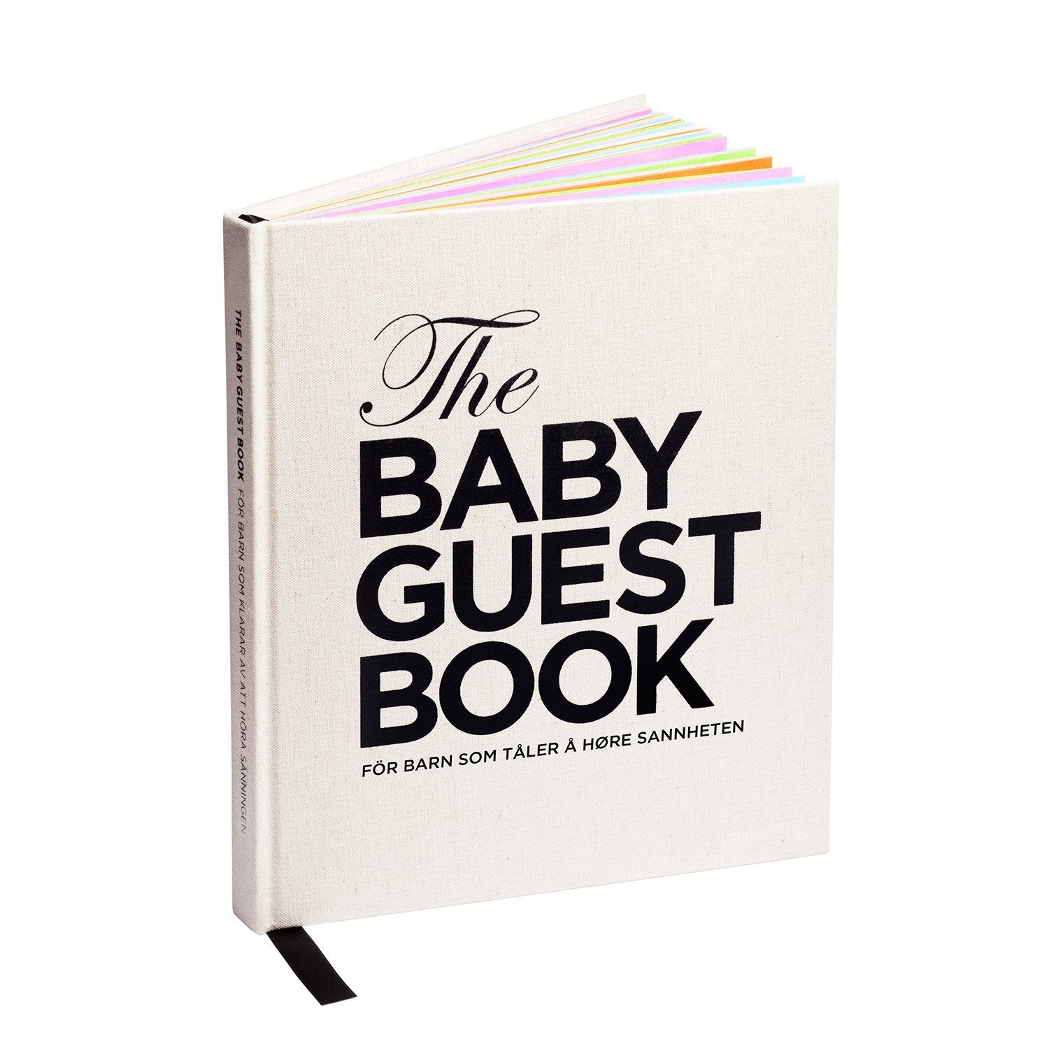 The Baby Guest Book - For children who take being born seriously - English - The Tiny Universe Books