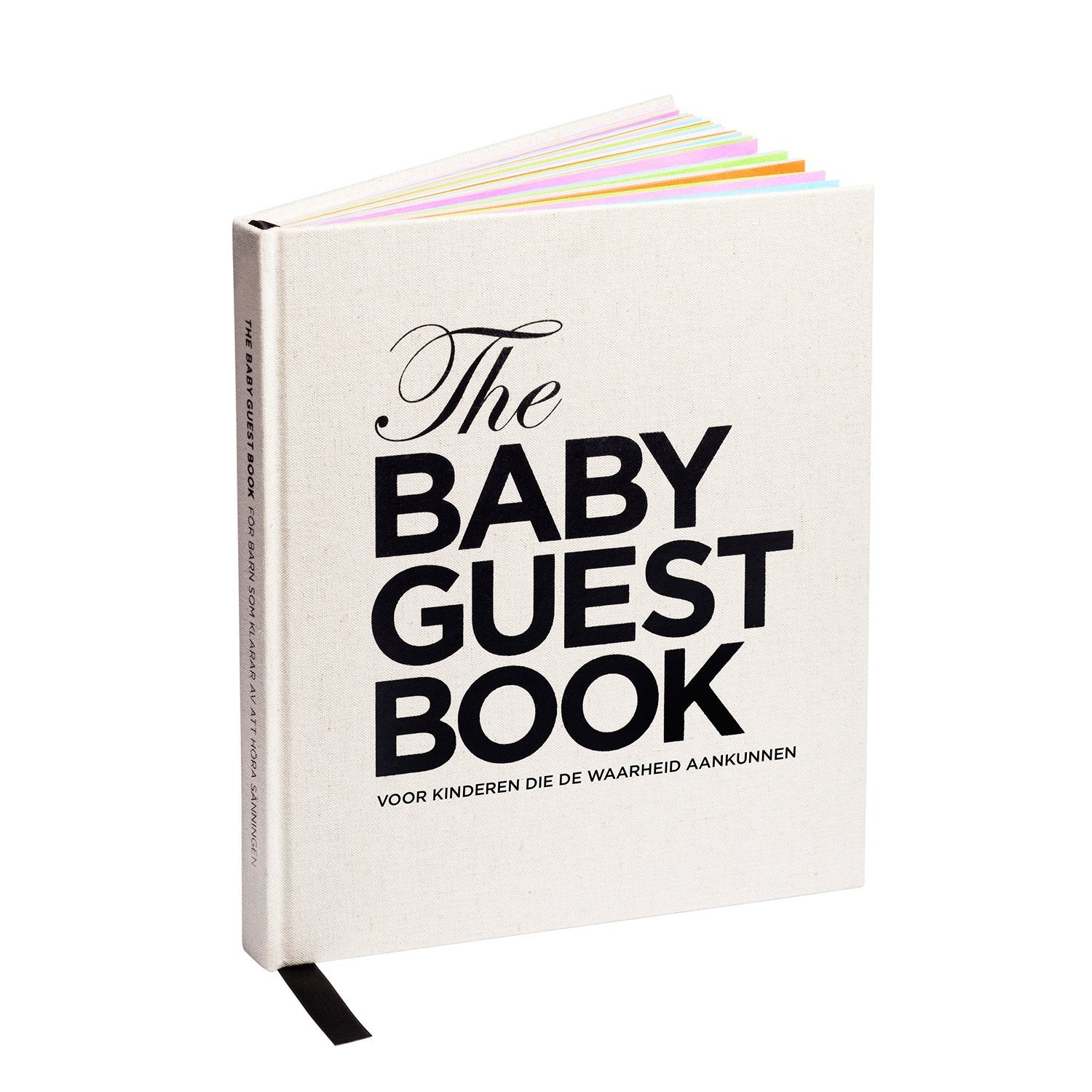 The Baby Guest Book - For children who take being born seriously - English - The Tiny Universe Books