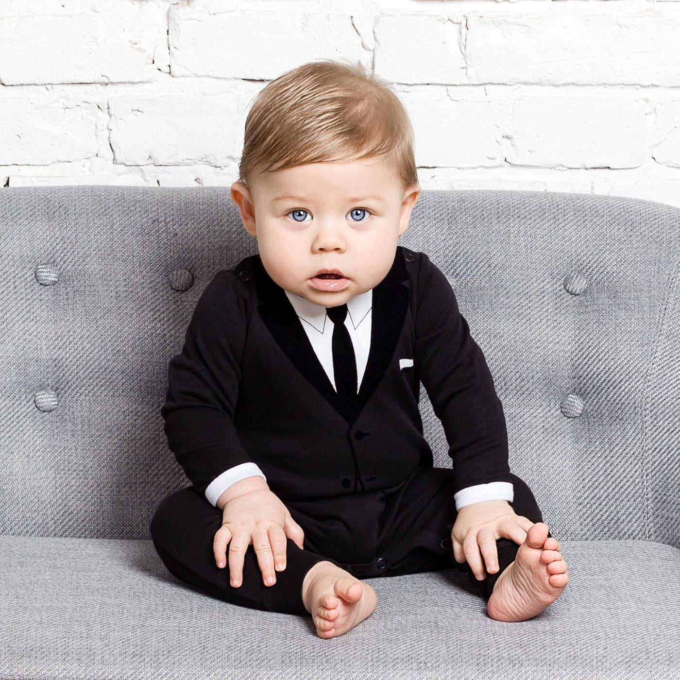 Babies in tuxedos best sale