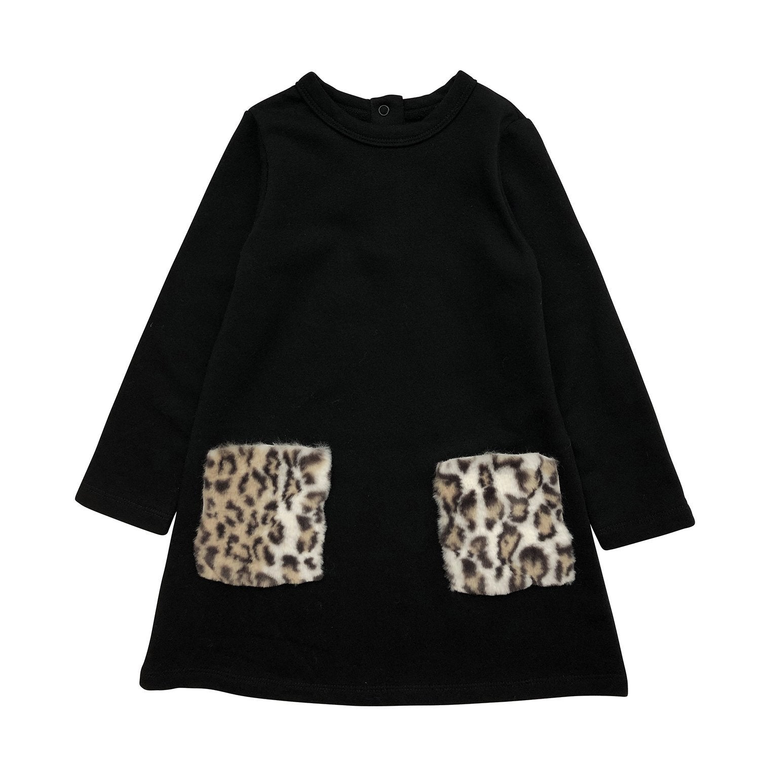 THE LEOPARD POCKET DRESS - The Tiny Universe Dress