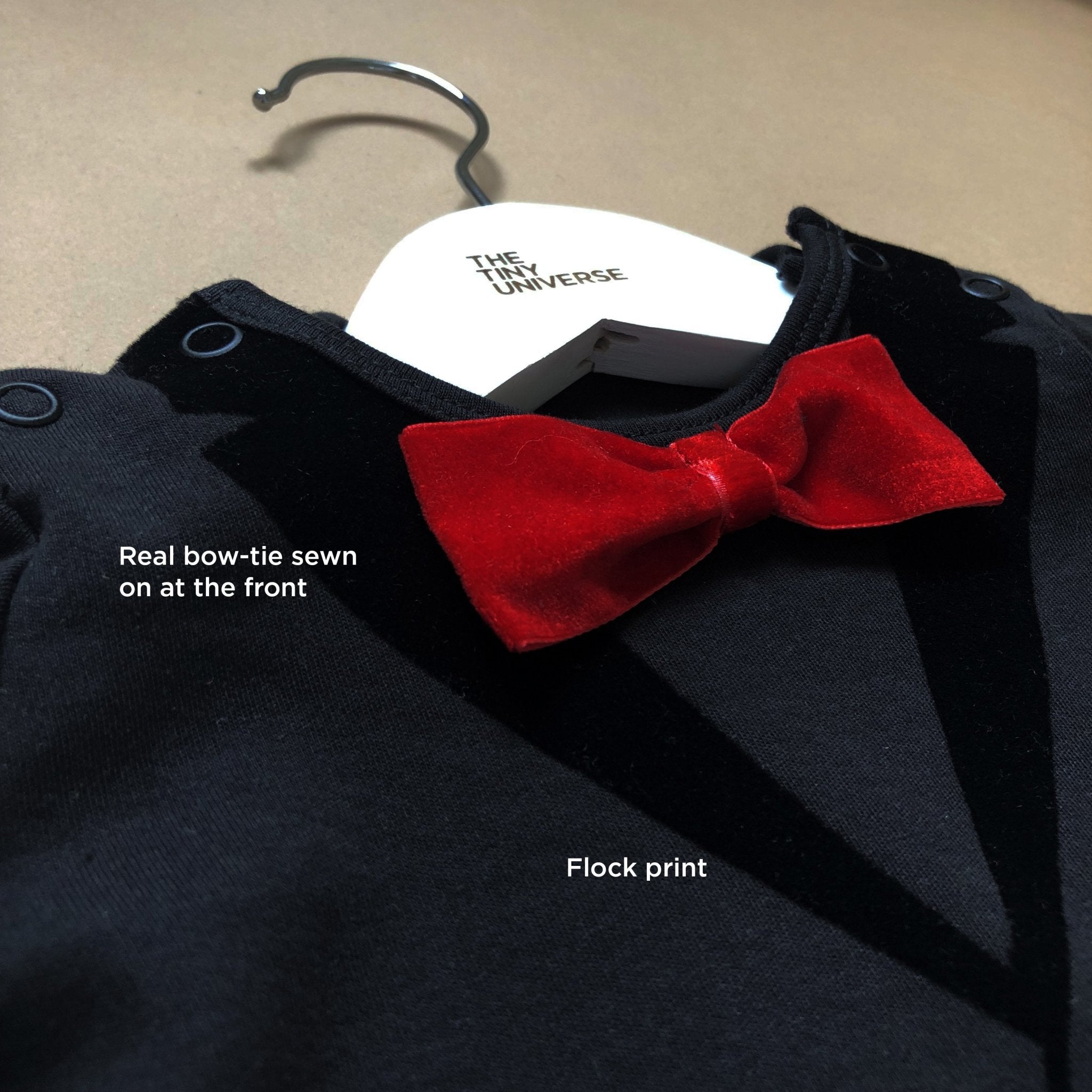 The Tiny Tuxedo - Red Bow-Tie - The Tiny Universe