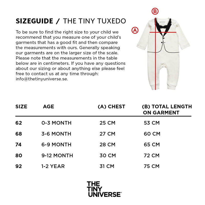 The Tiny Tuxedo - The Tiny Universe Suits/tuxedos