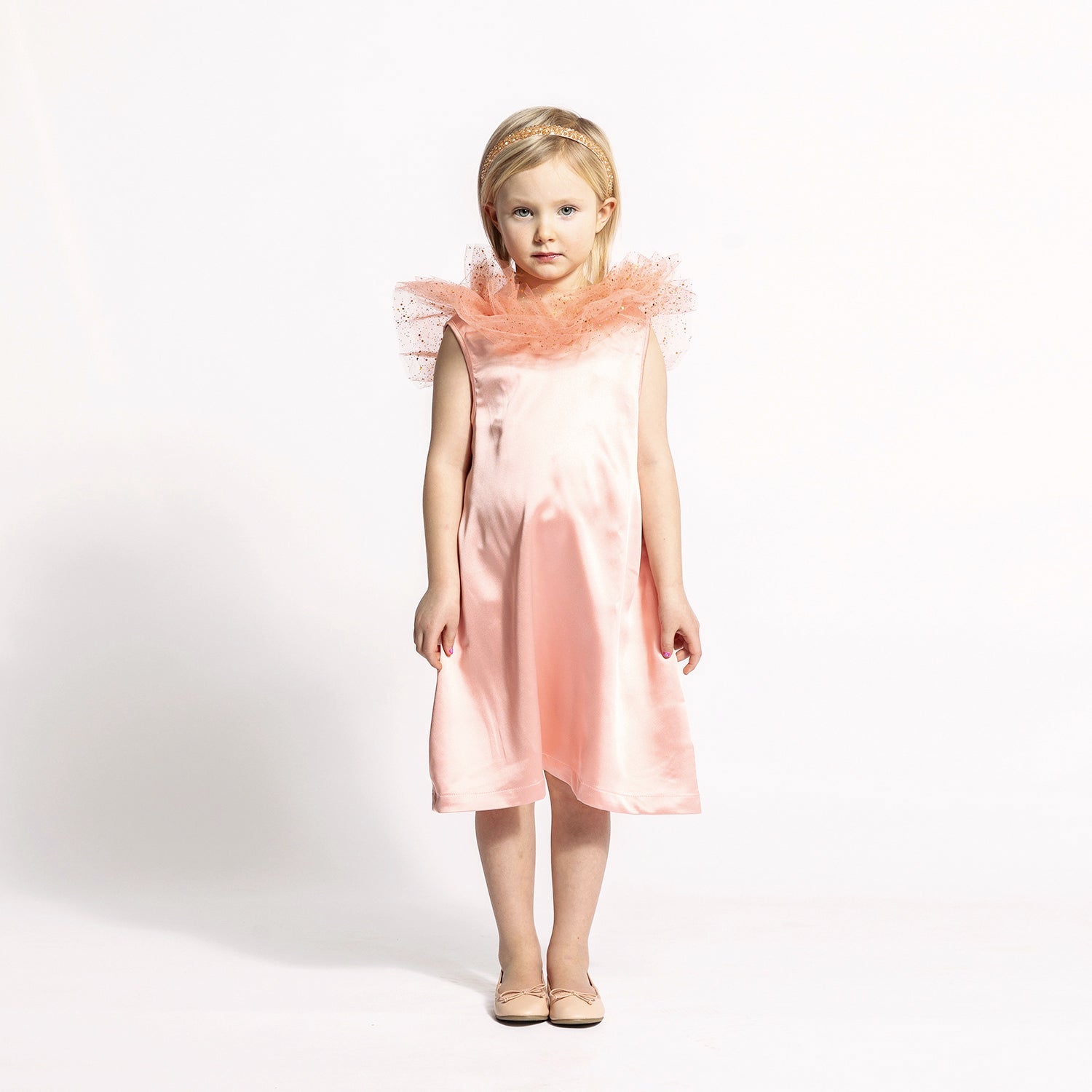 TULLE COLLAR DRESS - The Tiny Universe Dress