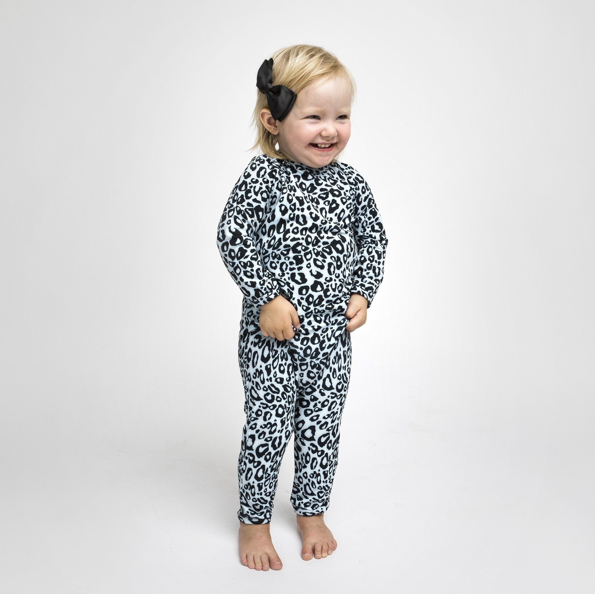 UV-protected Swimsuit - Snow Leopard - The Tiny Universe Swimsuit