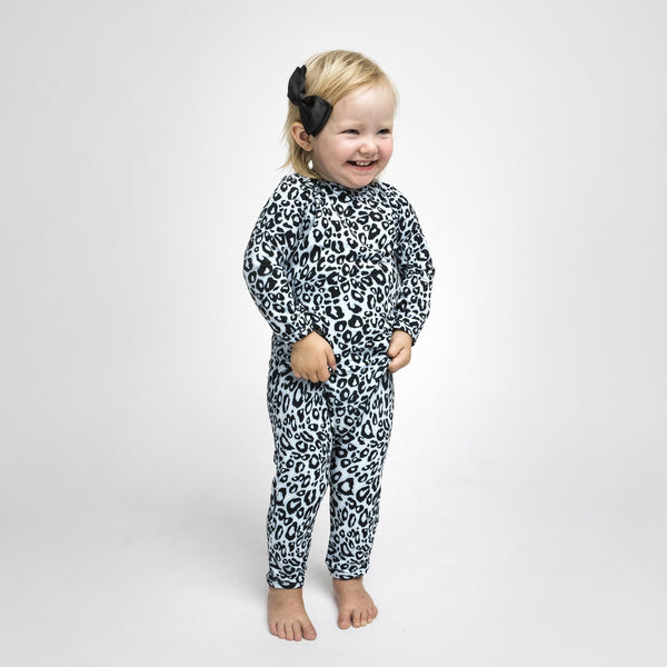 UV-protected Swimsuit - Snow Leopard - The Tiny Universe Swimsuit